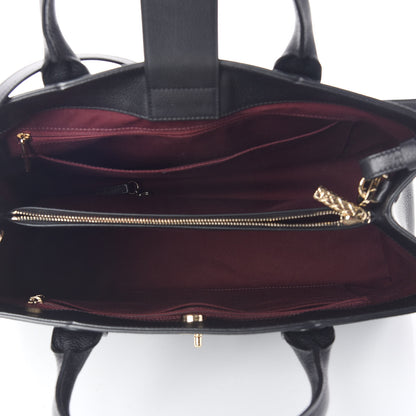 Chanel Grained Calfskin Medium Neo Executive Shopper Tote Black 5 of 10