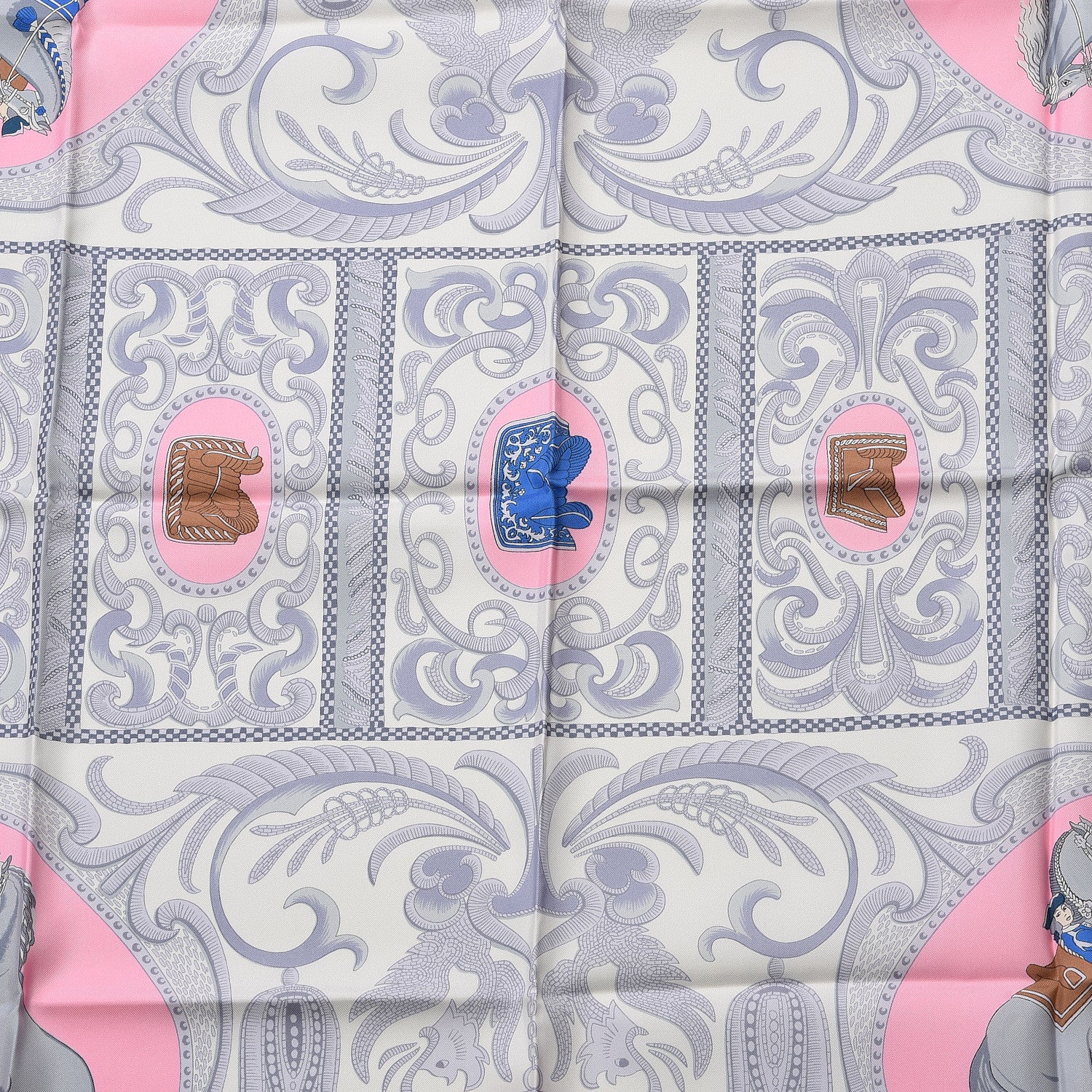 Hermes Silk La Presentation Scarf 90 2 of 4