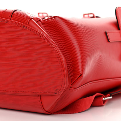 Louis Vuitton X SUPREME Epi Christopher Backpack PM Red 9 of 14