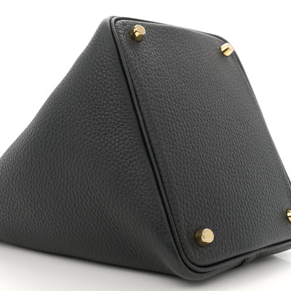 Hermes Taurillon Clemence Picotin Lock 18 PM Black 9 of 11