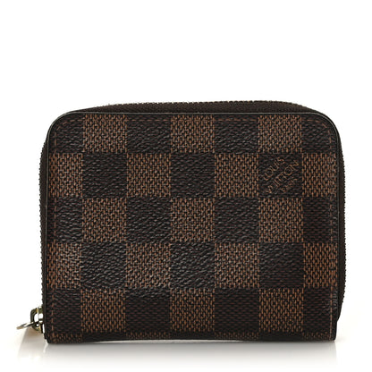 Louis Vuitton Damier Ebene Zippy Coin Purse 1 of 8
