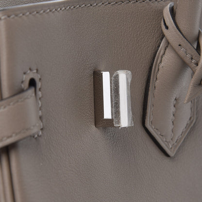 Hermes Swift Birkin 25 Gris Asphalte 15 of 33