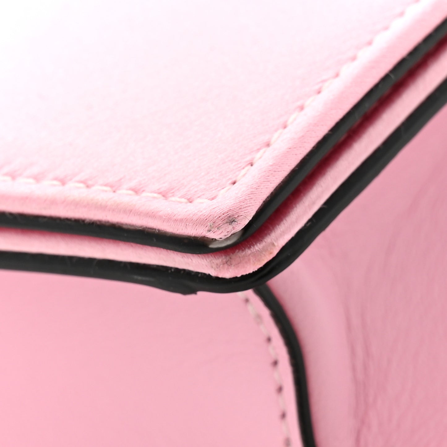 Satin La Medusa Mini Crossbody Pink