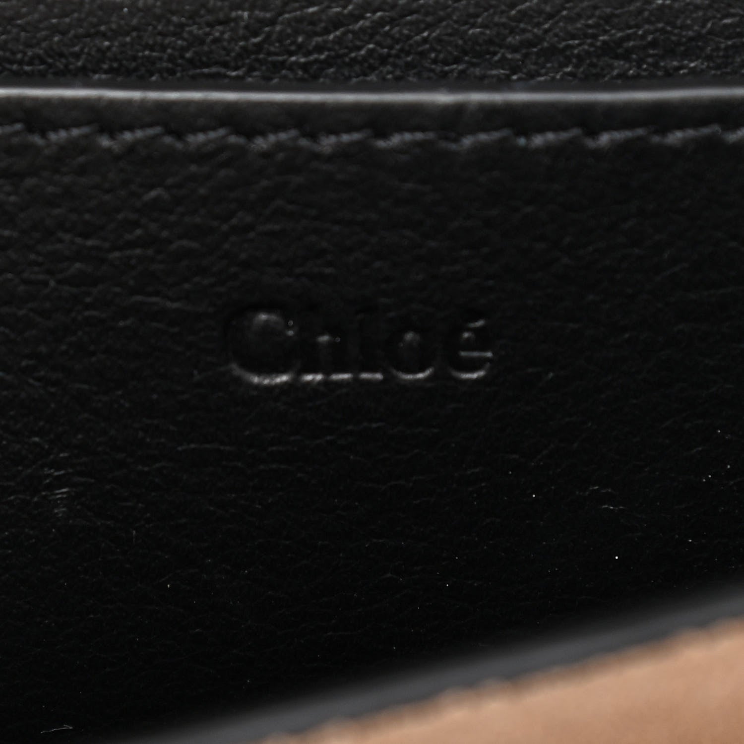 Chloe Smooth Calfskin Drew Bijou Clutch Black 6 of 10