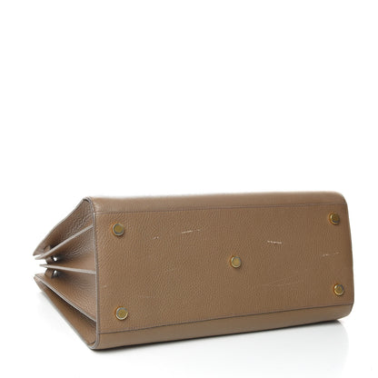 Saint Laurent Grained Calfskin Large Sac De Jour Taupe 4 of 16