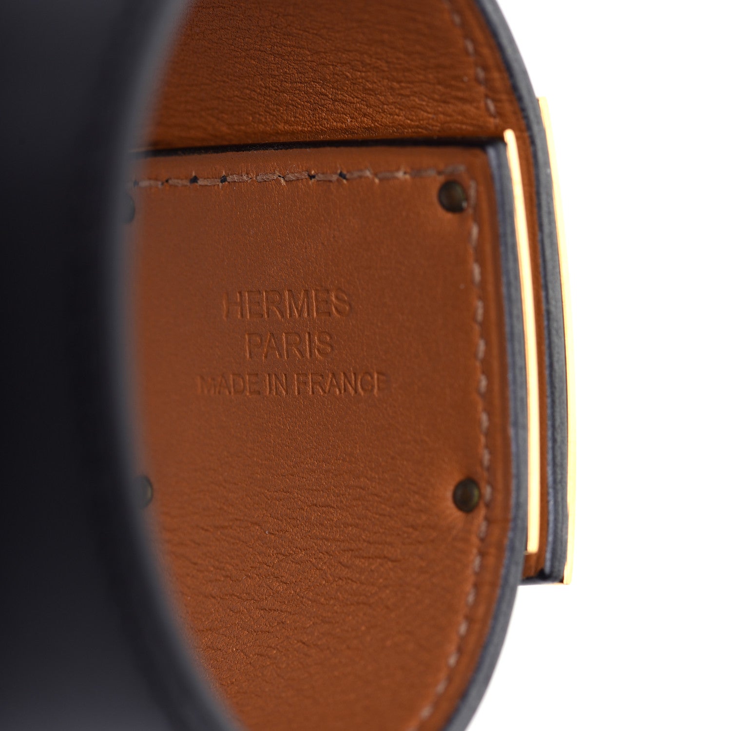 Hermes Box Kelly Dog Bracelet Black 4 of 5