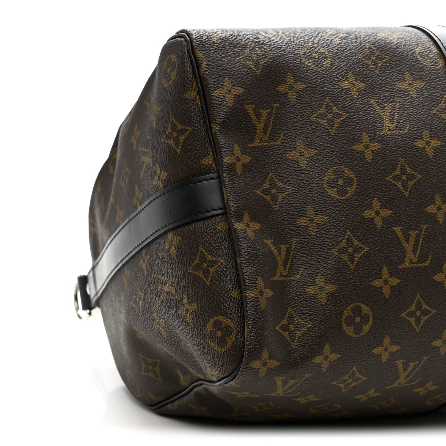Louis Vuitton Monogram Macassar Keepall Bandouliere 45 8 of 9