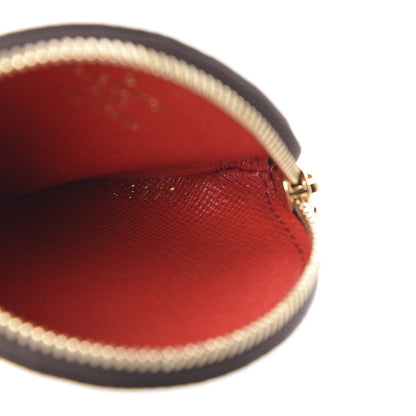 Louis Vuitton Monogram 2020 Christmas Animation Bumper Cars Round Coin Purse Coquelicot 9 of 9
