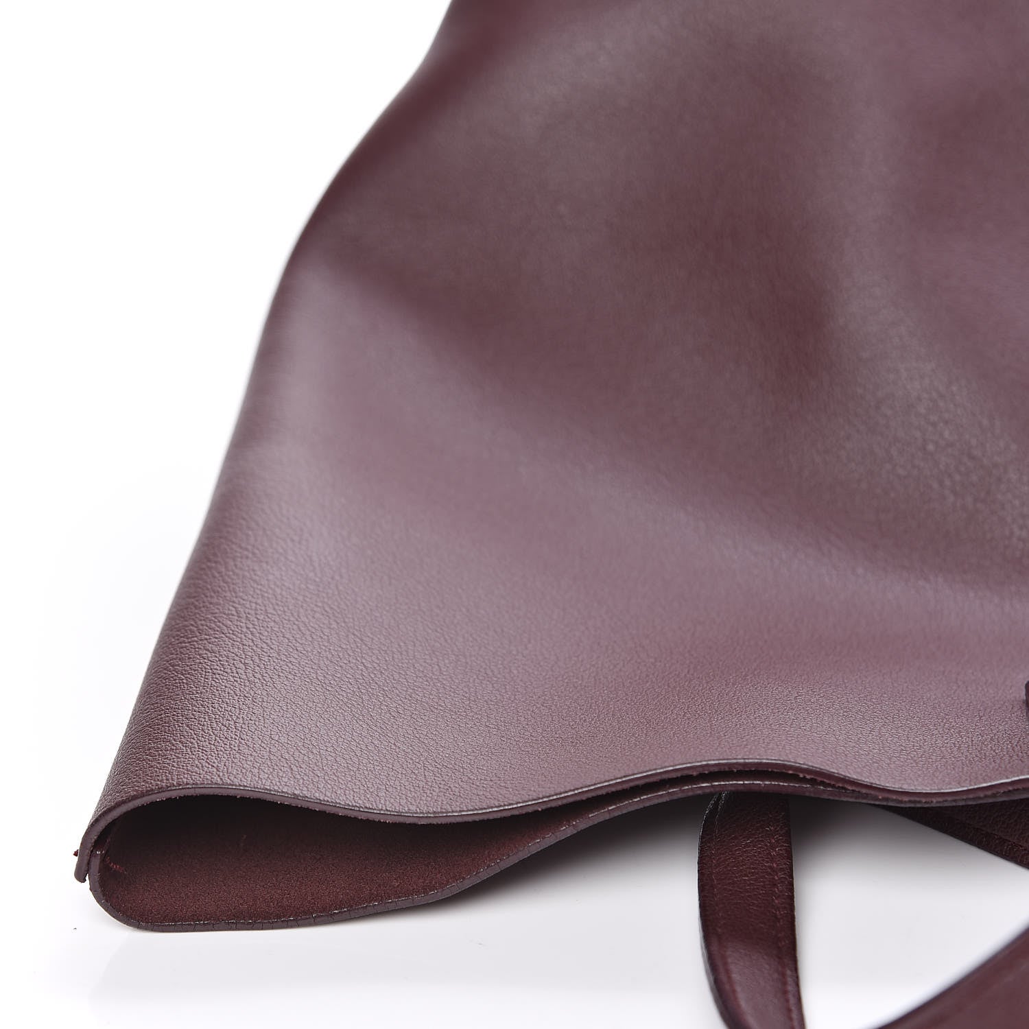 Saint Laurent Calfskin Large Shopping Tote Bordeaux 11 of 21