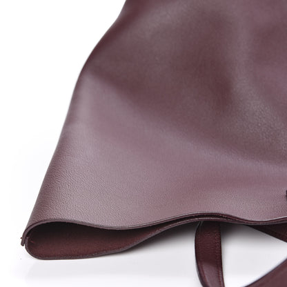 Saint Laurent Calfskin Large Shopping Tote Bordeaux 11 of 21