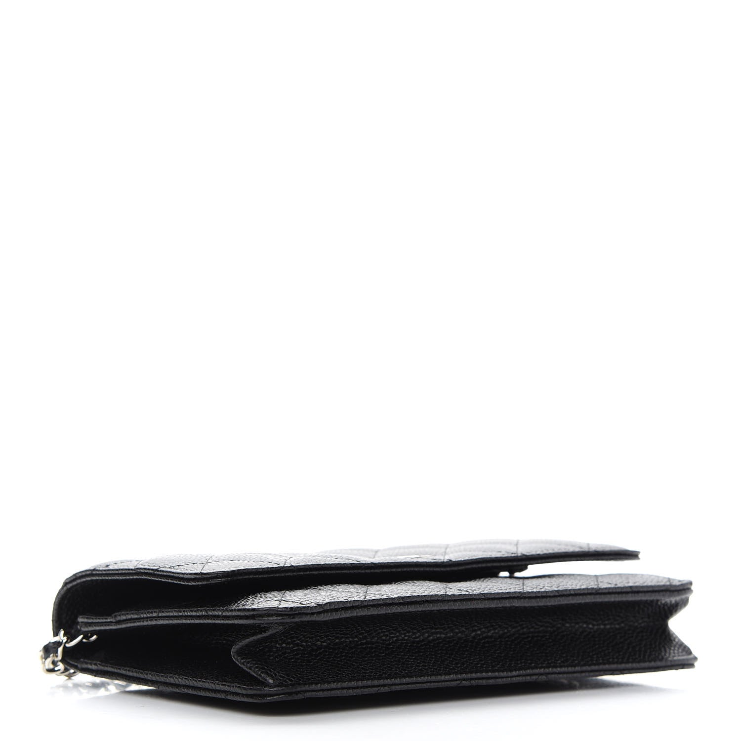 Chanel Caviar Quilted Wallet On Chain WOC Black 4 of 10