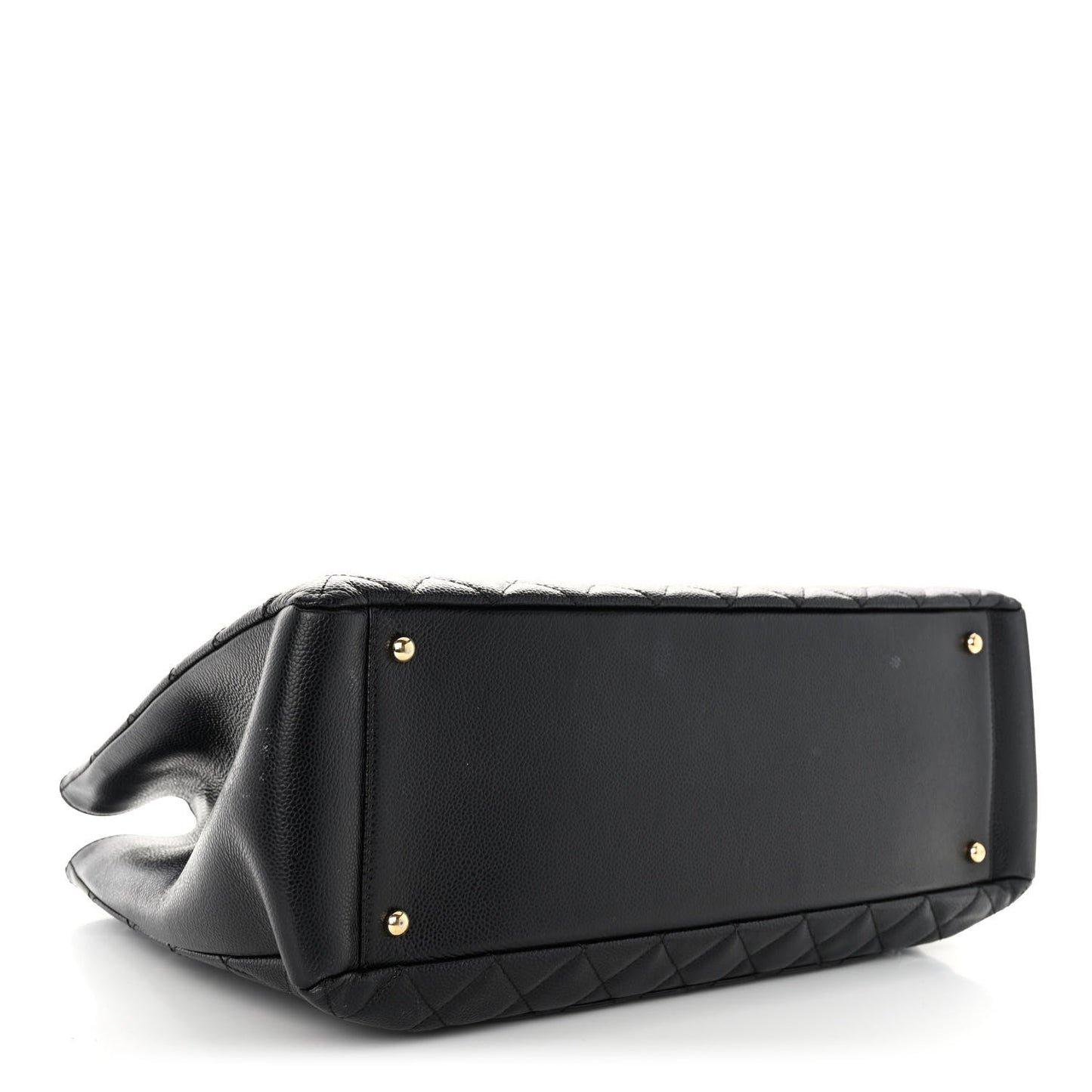 Caviar Quilted XL Grand Shopping Tote GST Black