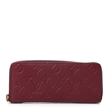 Louis Vuitton Empreinte Clemence Wallet Raisin 1 of 7