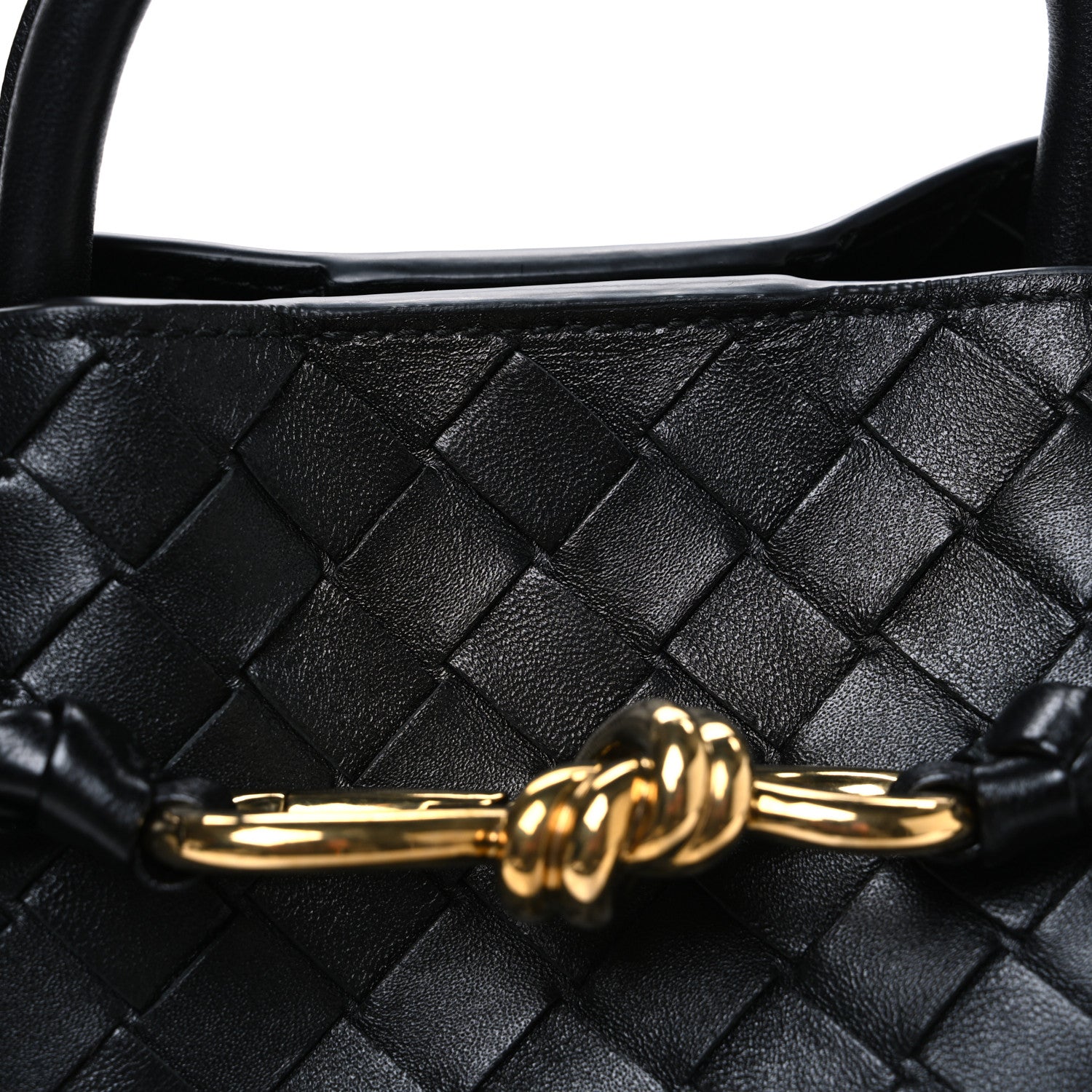 Bottega Veneta Nappa Intrecciato Medium Andiamo Shoulder Bag Black 6 of 8