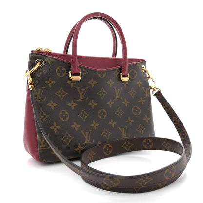 Louis Vuitton Monogram Pallas Full BB Lie De Vin 3 of 12