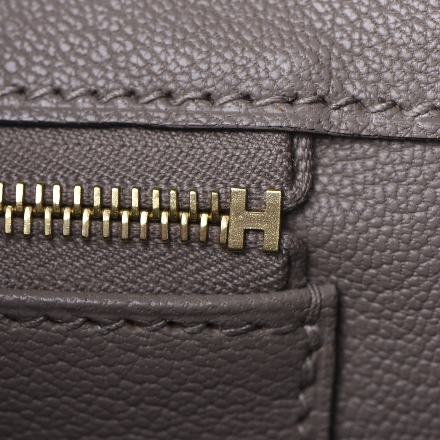 Hermes Taurillon Novillo Birkin 25 Gris Asphalte 20 of 34