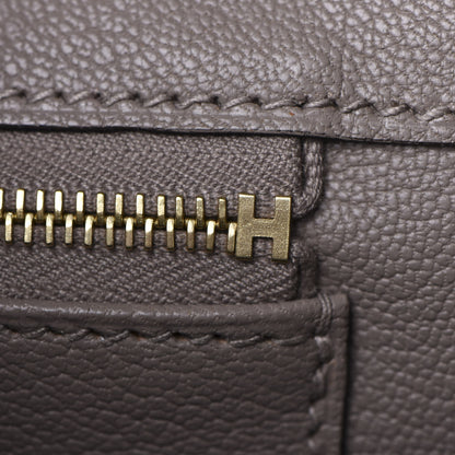 Hermes Taurillon Novillo Birkin 25 Gris Asphalte 20 of 34