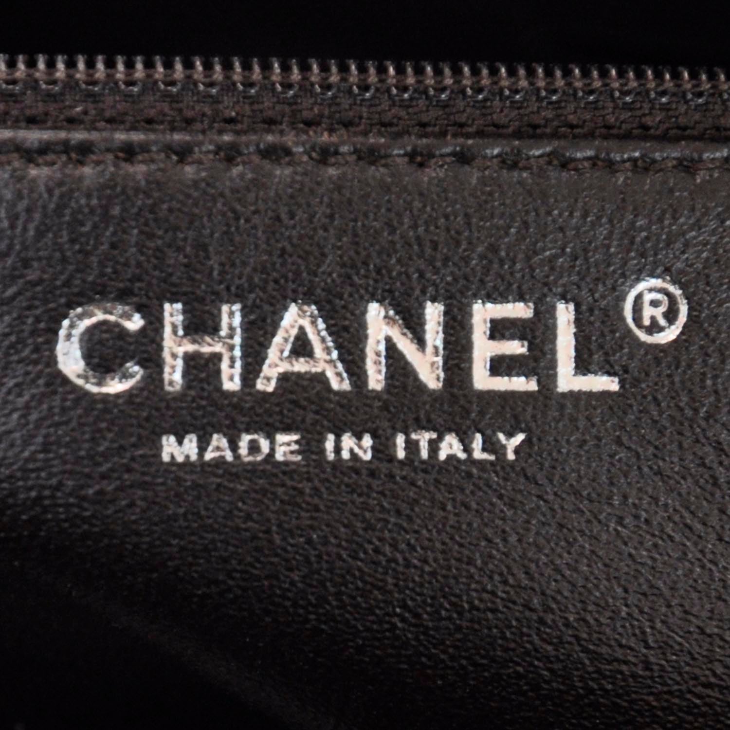 Chanel Caviar Quilted Timeless Bowler Brown 6 of 7