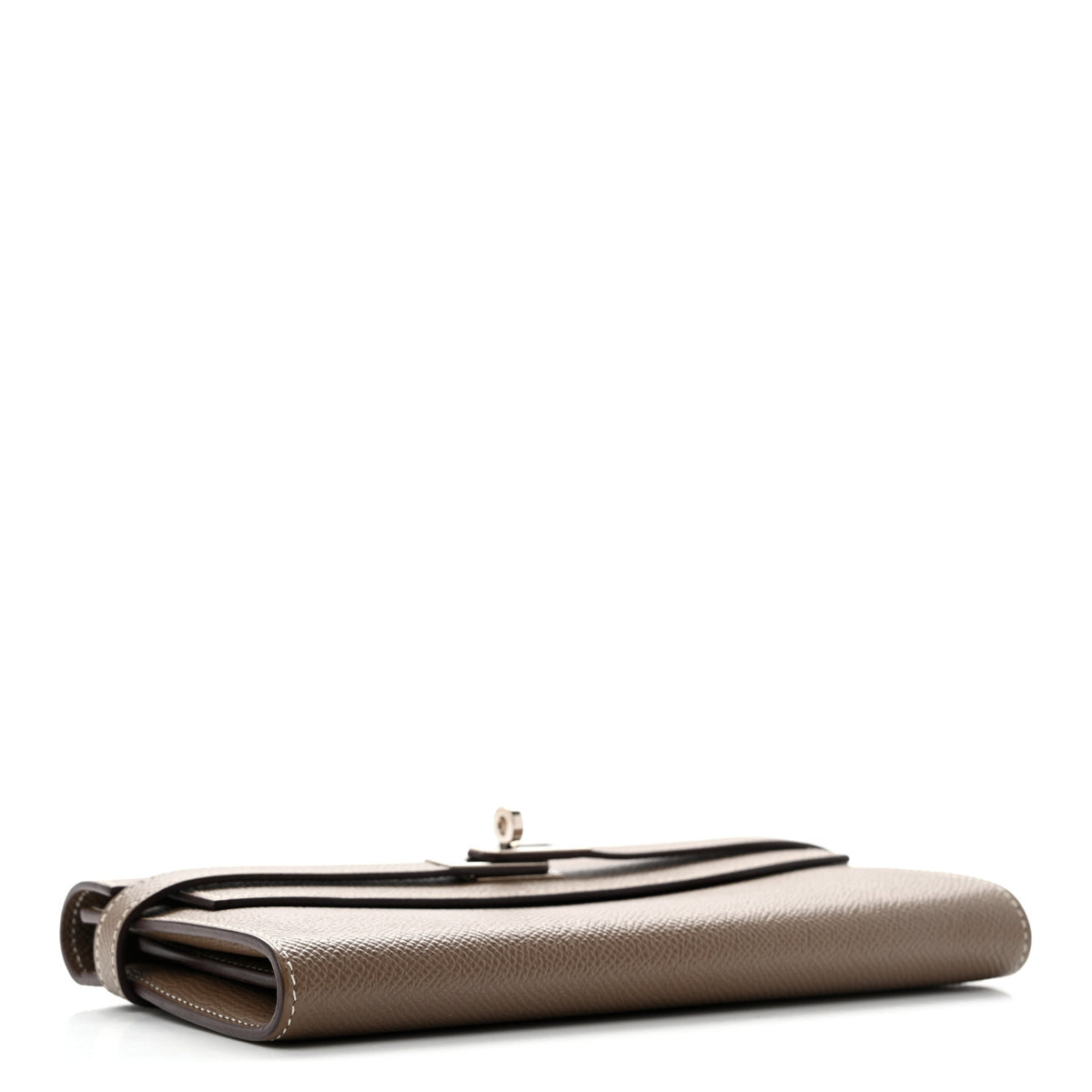 Hermes Epsom Kelly Longue Wallet Etoupe 4 of 9