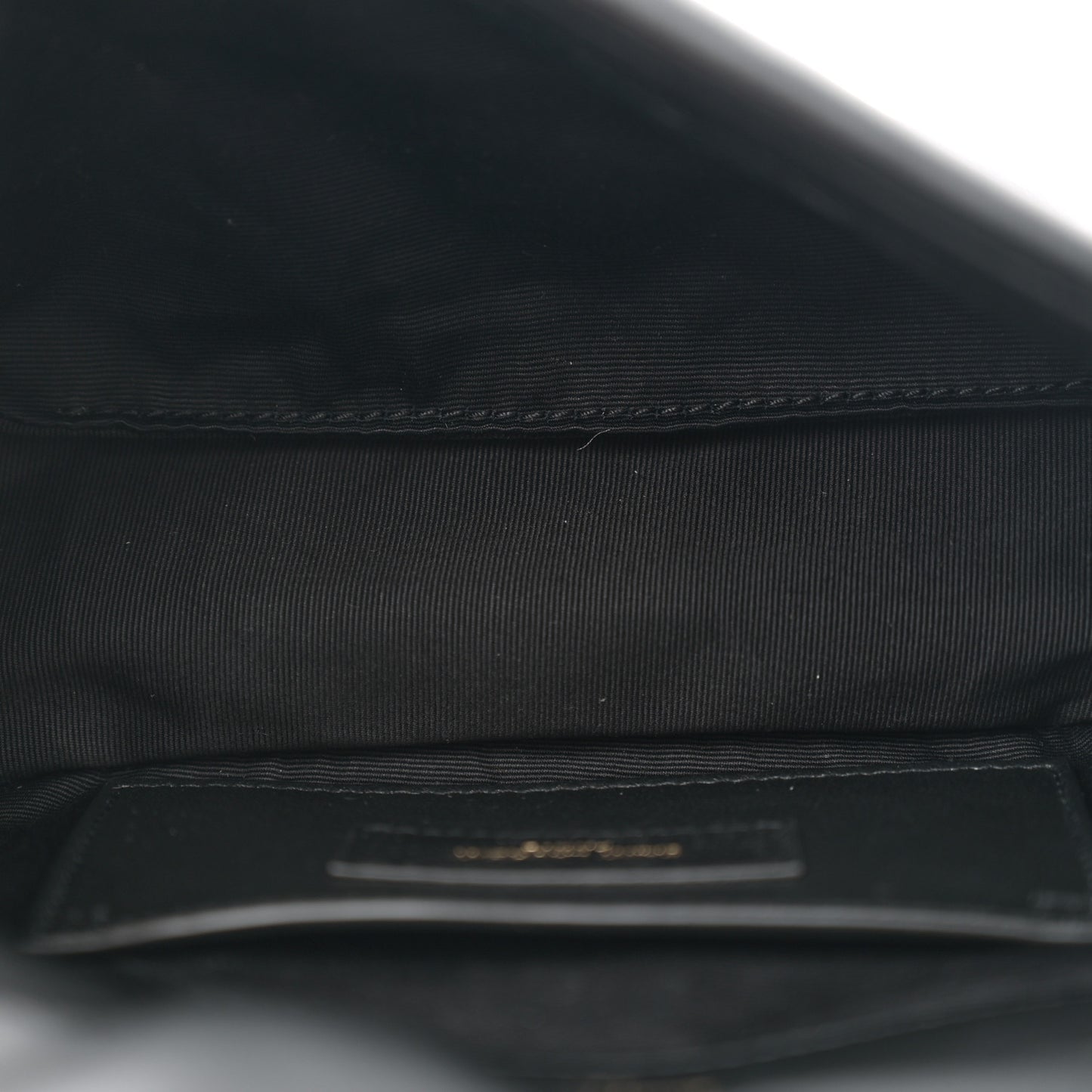 Lambskin Matelasse Monogram Mini Jamie 4.3 Black