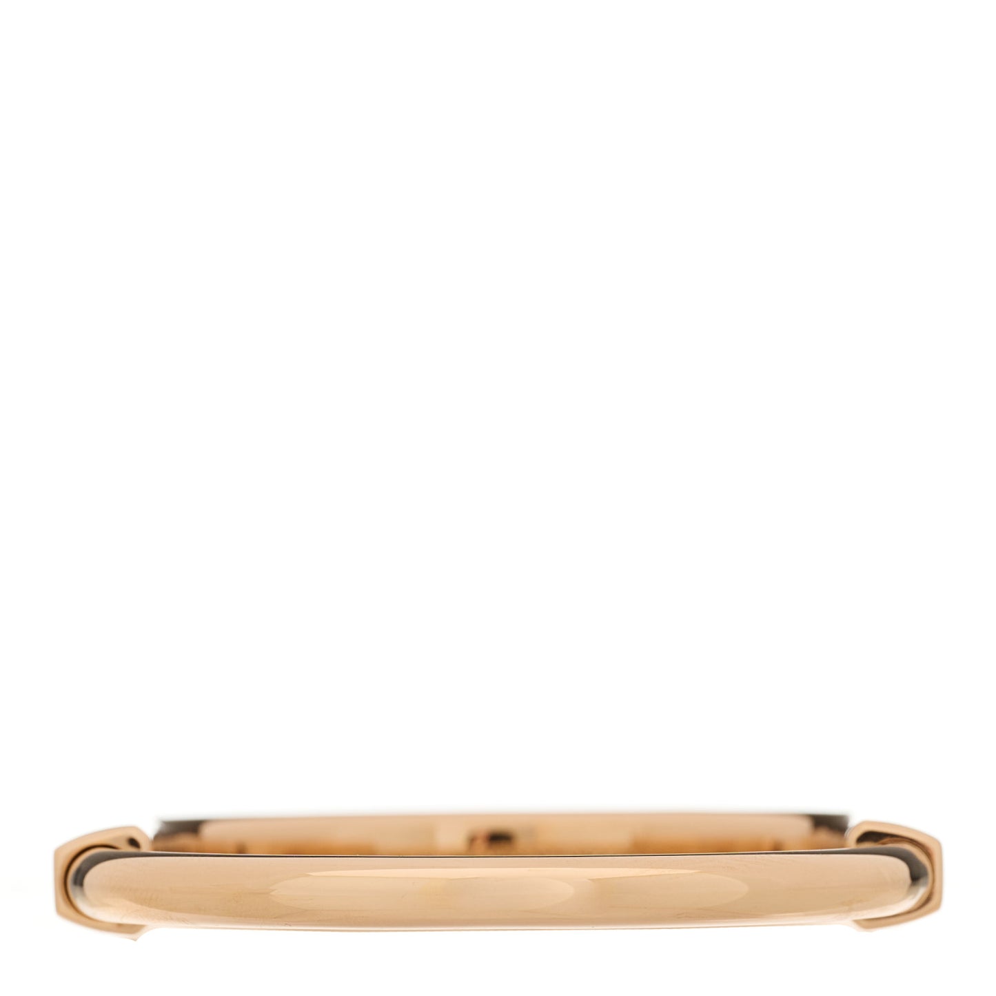 18K Rose Gold Tiffany Lock Bangle Bracelet