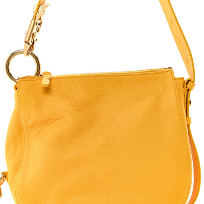 Burberry Grainy Calfskin Small Knight Crossbody Bag Mimosa 7 of 9