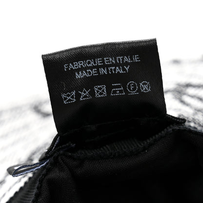 Chanel Denim CC Bucket Hat M White Black 9 of 11