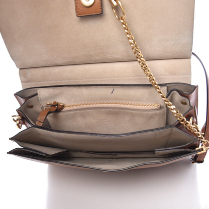 Chloe Goatskin Medium Faye Shoulder Bag Caramel 5 of 11