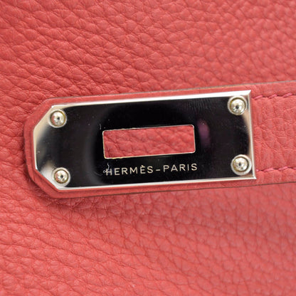 Hermes Clemence Shoulder Kelly 40 Bougainvillea 8 of 9