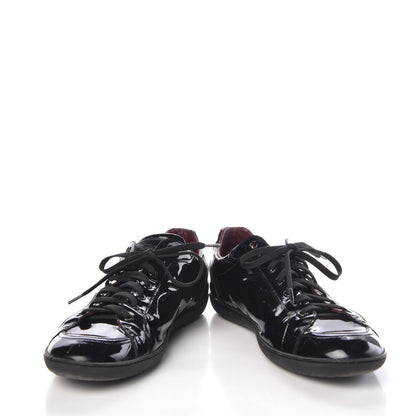 Louis Vuitton Patent Victoire Sneakers 8.5 Black 6 of 11