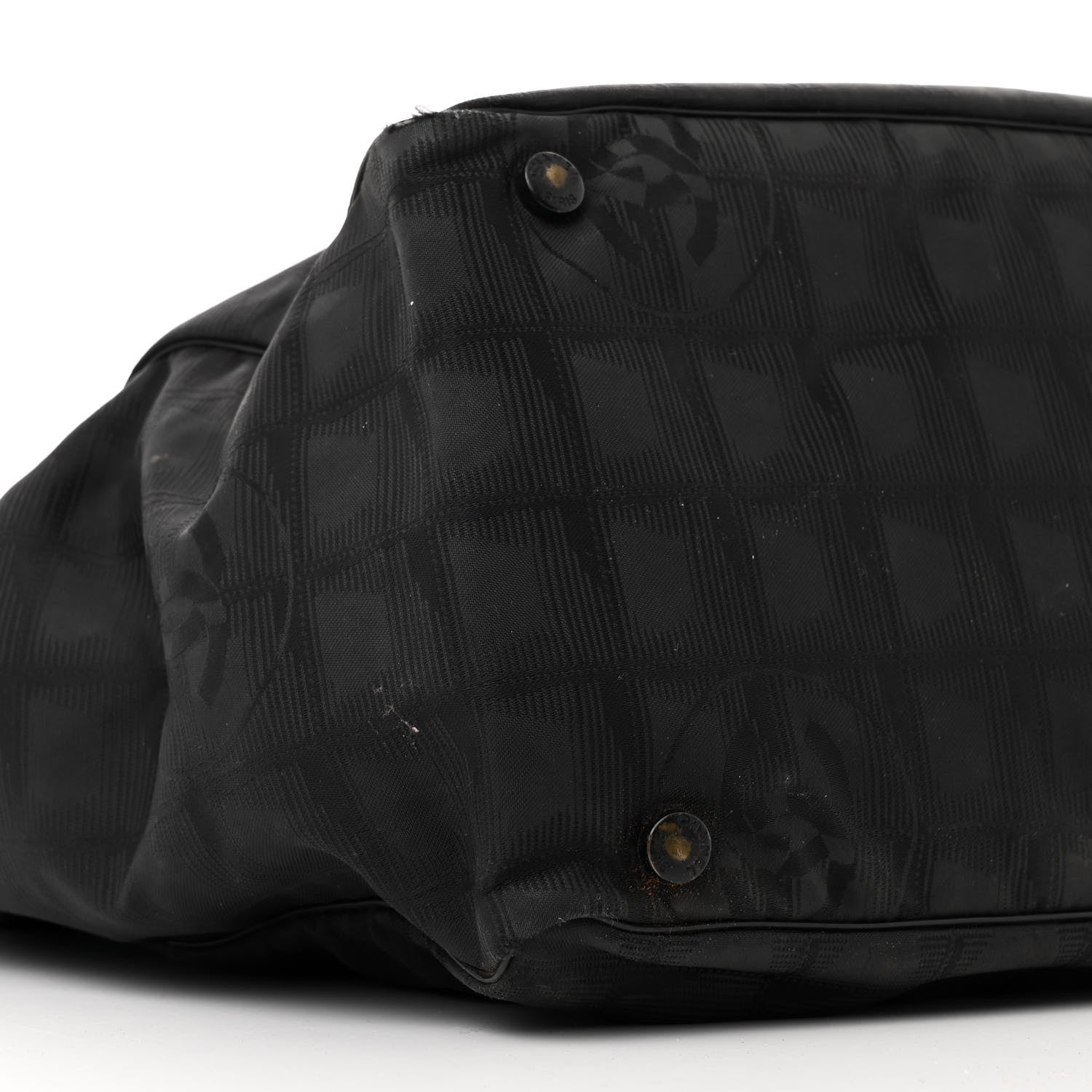 Chanel Nylon Medium Travel Tote Black 8 of 13
