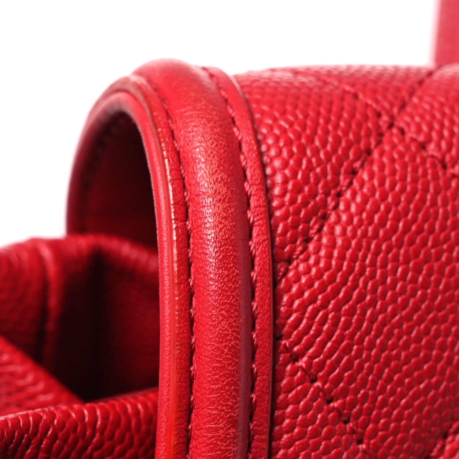 Chanel Caviar Quilted Filigree Backpack Red 19 of 19