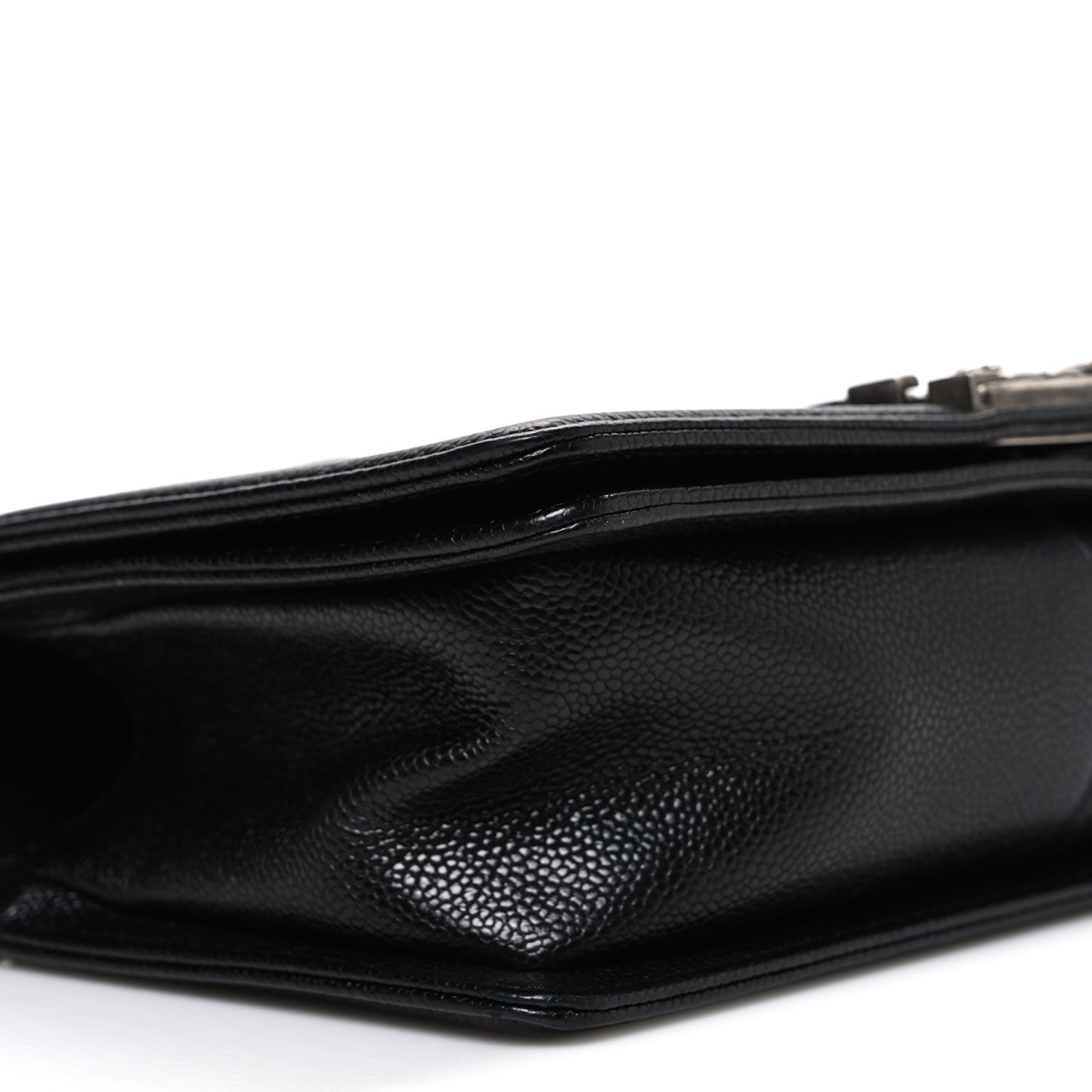 Chanel Caviar Quilted Medium Boy Flap Black 9 of 10