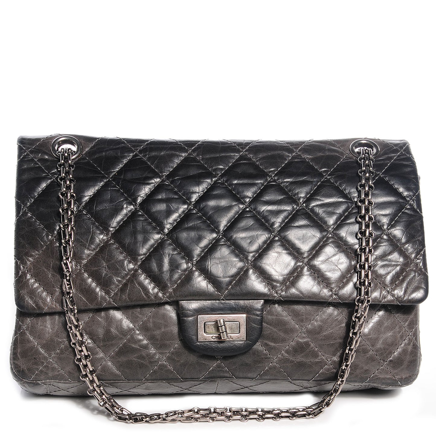 Aged Calfskin 2.55 Reissue 226 Flap Grey