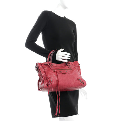 Balenciaga Agneau Classic Hardware City Pourpre 3 of 10