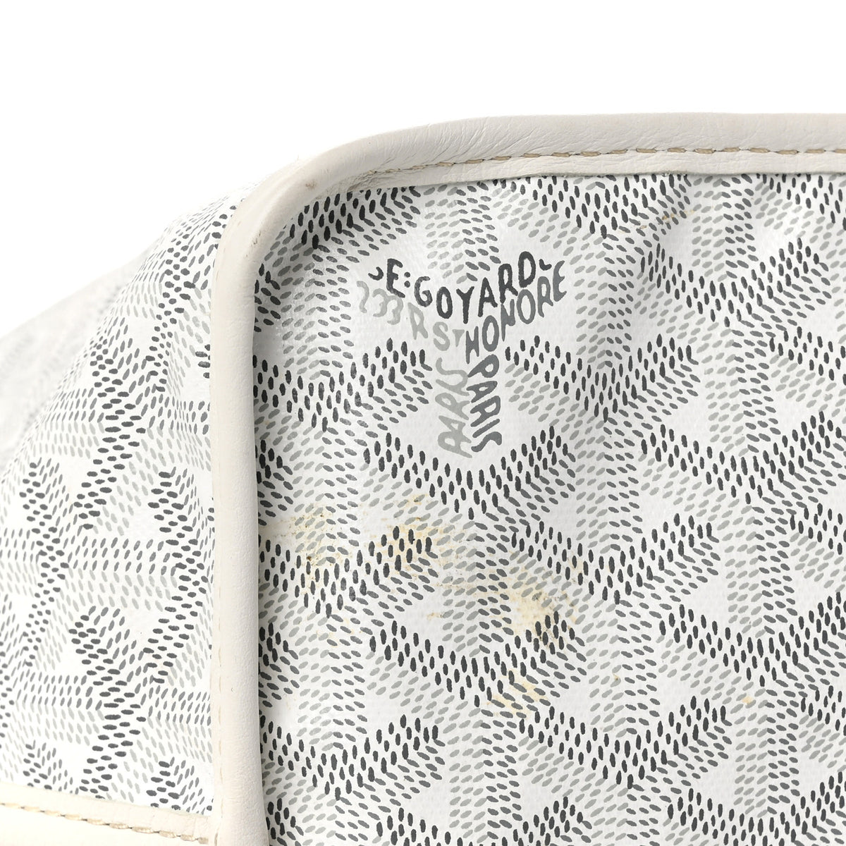 Goyard Goyardine Reversible Anjou PM White 19 of 21