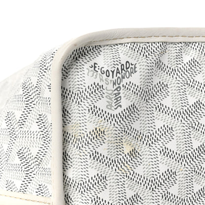 Goyard Goyardine Reversible Anjou PM White 19 of 21