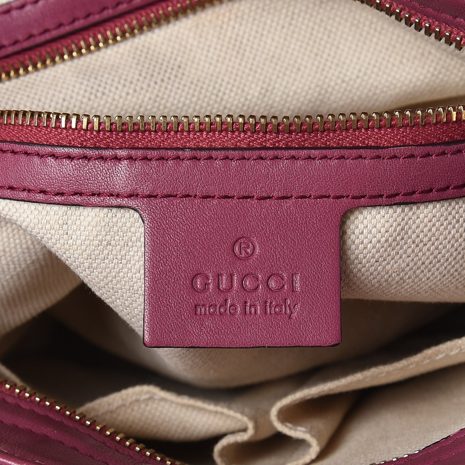 Gucci Guccissima Mini Bree Top Handle Bag Peonia Flower 5 of 10