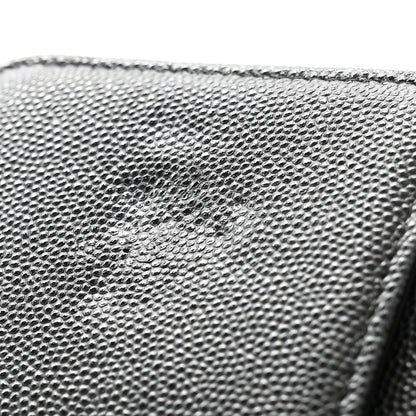 Chanel Caviar Quilted Boy Wallet On Chain WOC Black 12 of 12