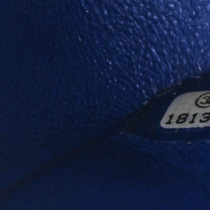 Chanel Lambskin Quilted Medium Double Flap Blue 1 of 12