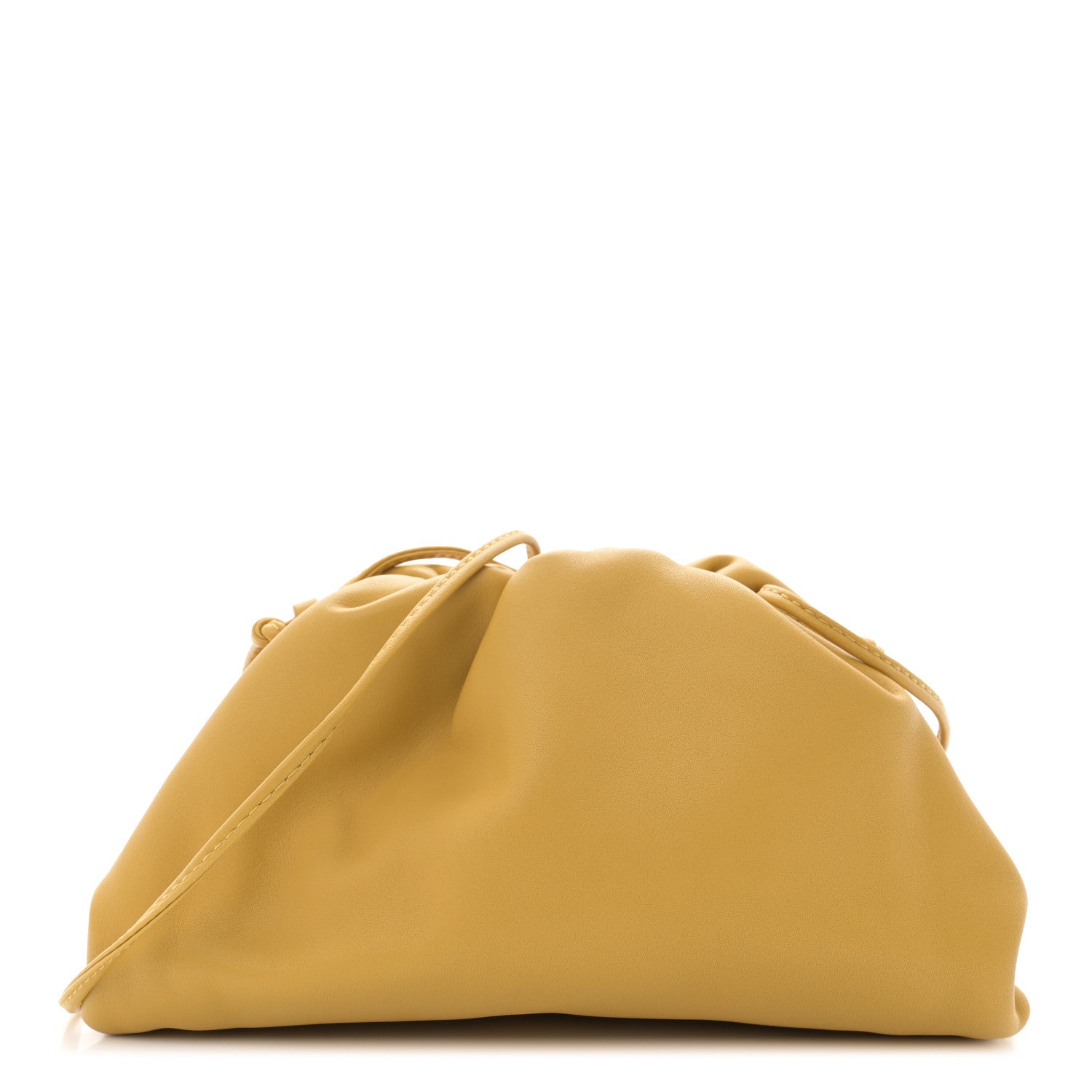 Bottega Veneta Butter Calfskin The Mini Pouch Butterscotch 1 of 10
