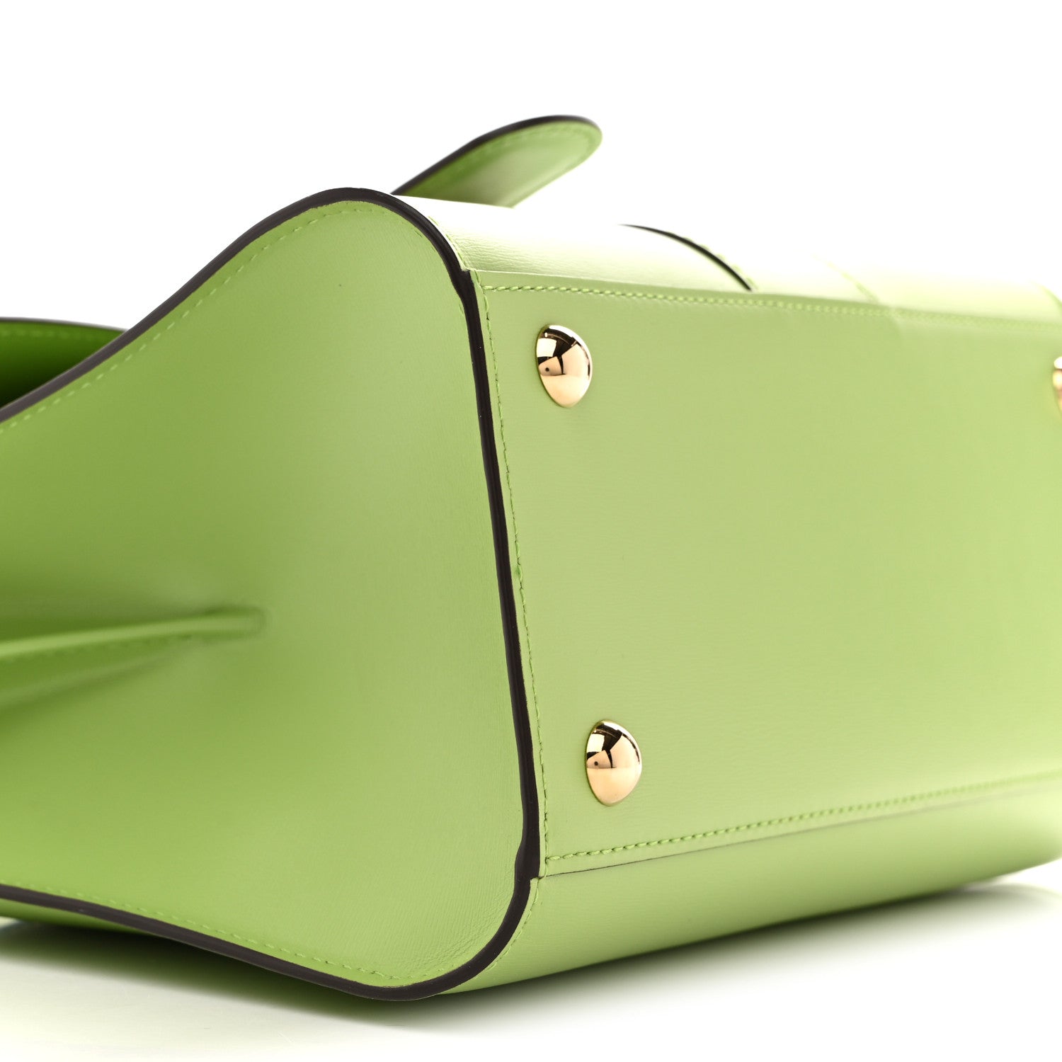 Delvaux Box Calfskin PM Brillant Satchel Aloe 10 of 11
