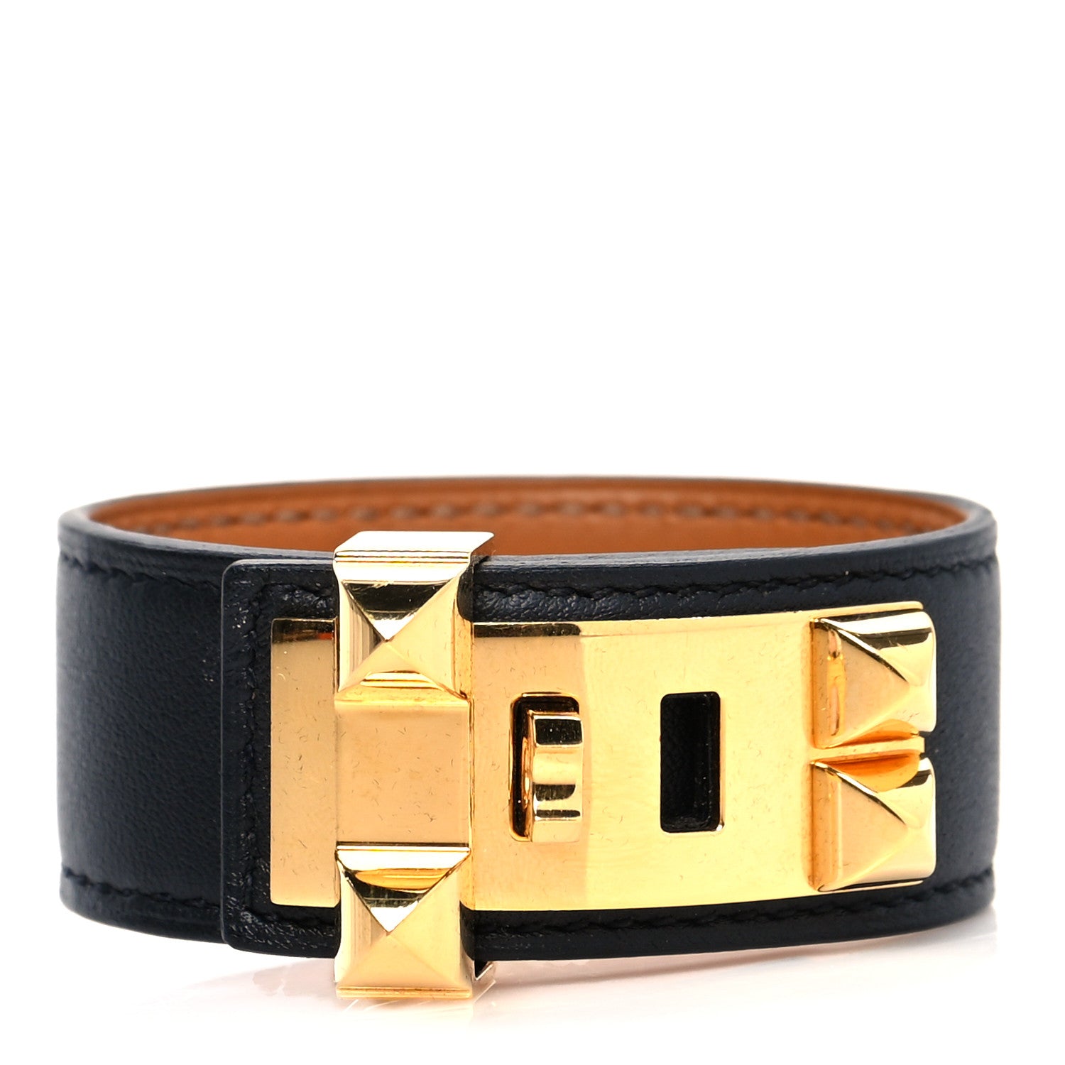 Hermes Swift Collier de Chien CDC 24 Bracelet T2 Black 1 of 5