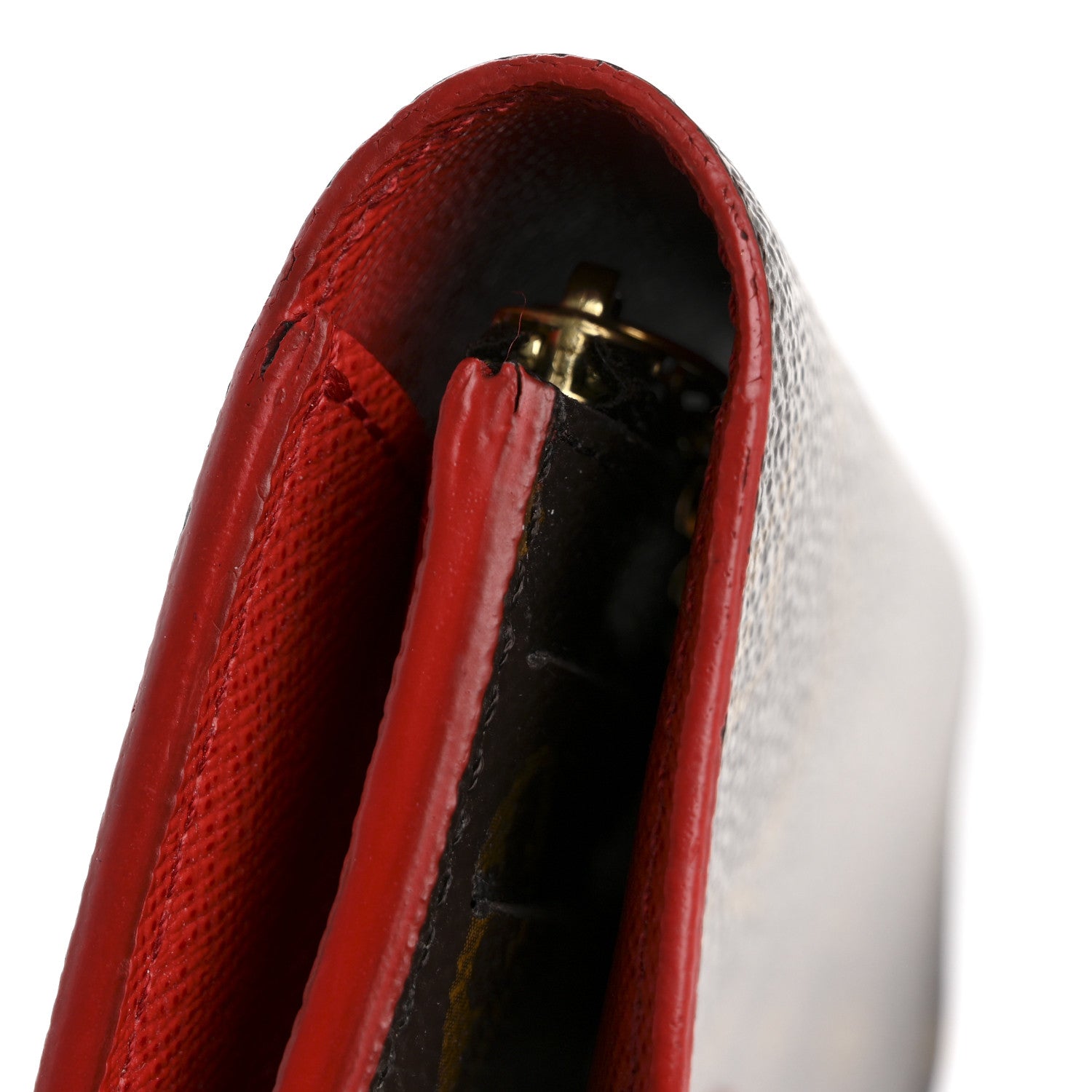 Louis Vuitton Monogram Bloom Flower Emilie Wallet Rouge 10 of 12
