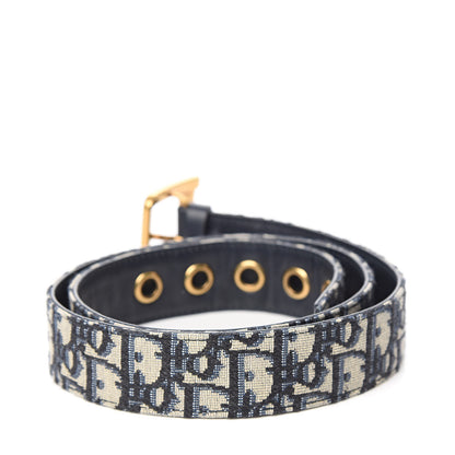 Christian Dior Oblique 35mm Diorquake Belt 90 Blue Multi 3 of 7