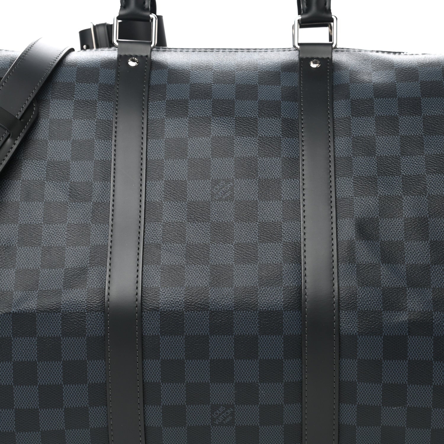 Louis Vuitton Damier Cobalt Keepall Bandouliere 55 7 of 12