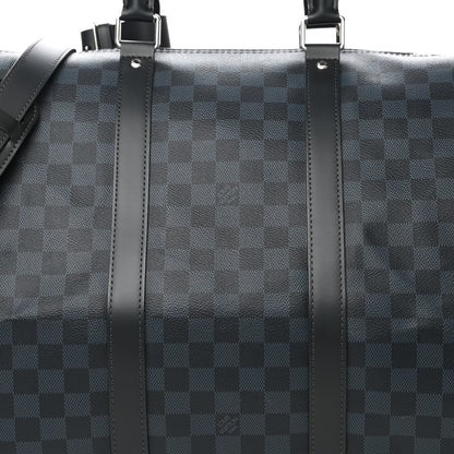 Louis Vuitton Damier Cobalt Keepall Bandouliere 55 7 of 12