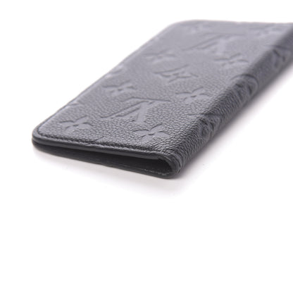 Louis Vuitton Empreinte iPhone X/XS Folio Case Black 8 of 8