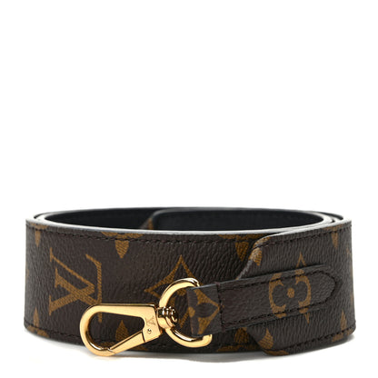 Louis Vuitton Monogram Bandouliere Shoulder Strap Black 1 of 4