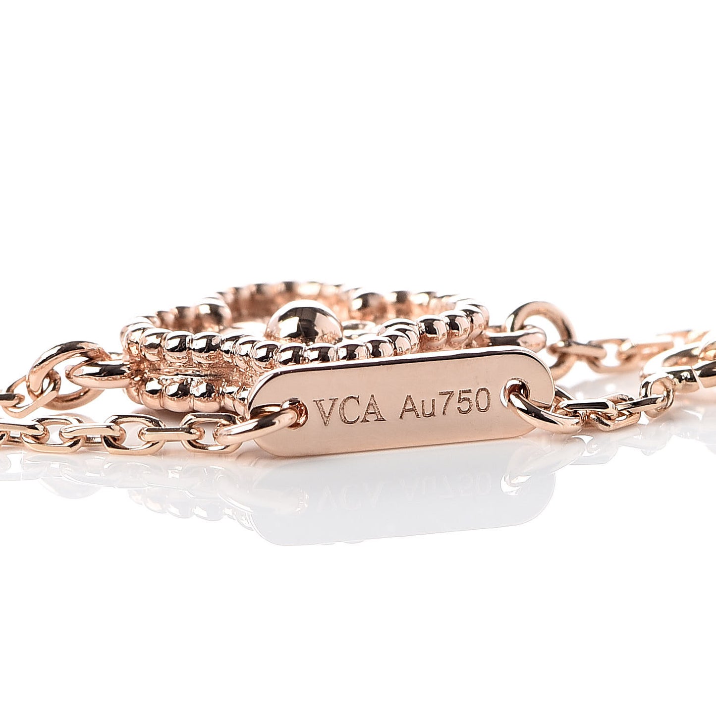 18K Rose Gold Sweet Alhambra Bracelet